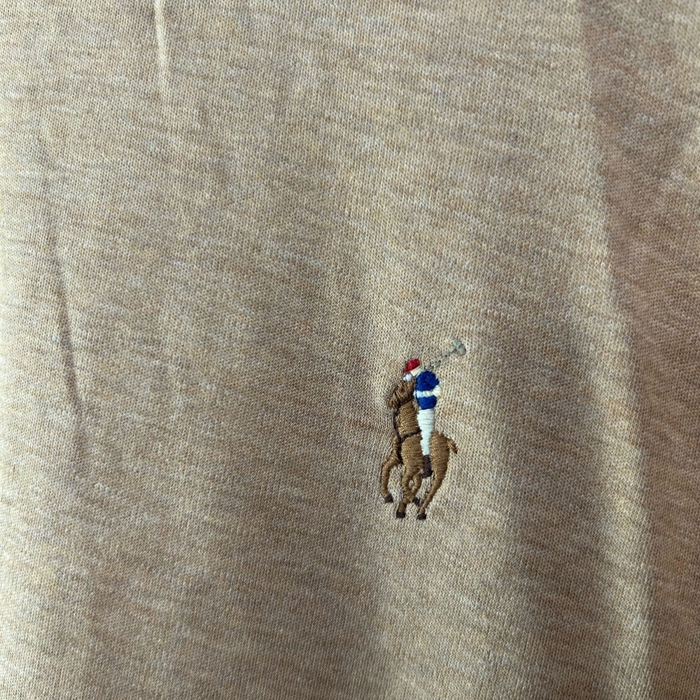 Polo by Ralph Lauren Tan Collar Long Sleeve - Picture 5 of 6